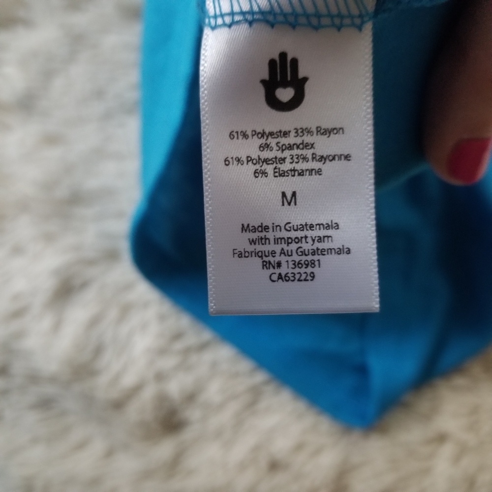 Spiritual Gangster No Bad Vibes blue tank new - Picture 5 of 6
